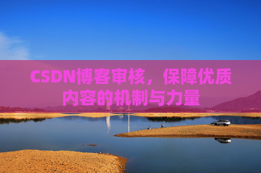 CSDN博客审核，保障优质内容的机制与力量